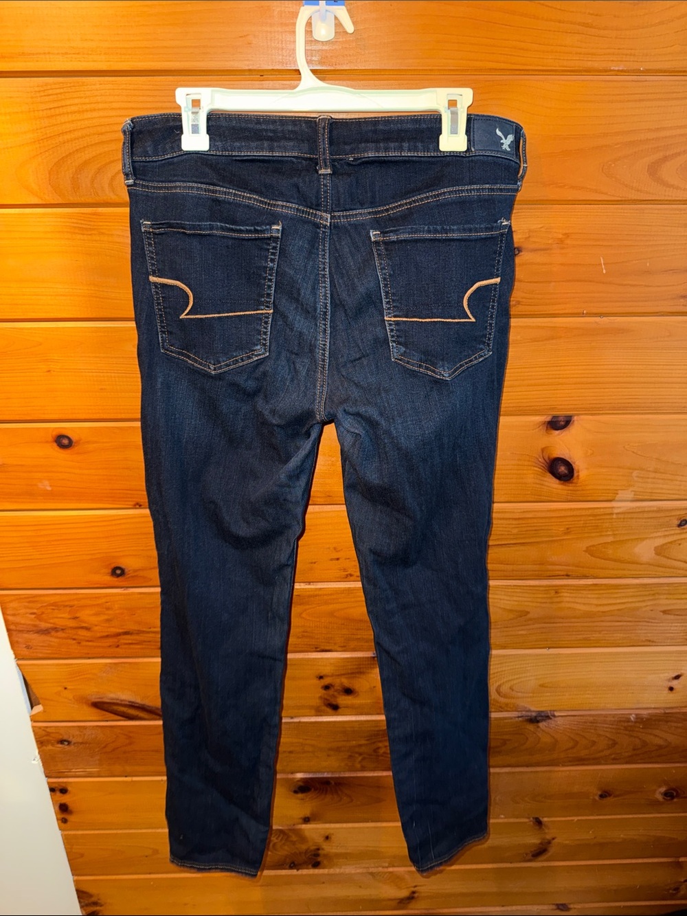 American Eagle Outfitters Dark Indigo Skinny Jeans - Picture 2 of 3